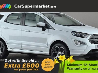 Used Ford Ecosport ST-Line 125 HP (91 kW) 2022 White SUV