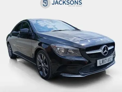 Used Mercedes CLA180 2017 Black Coupe