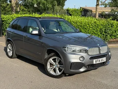 Used BMW X5 M Sport 313 HP (230 kW) 2014 Grey SUV