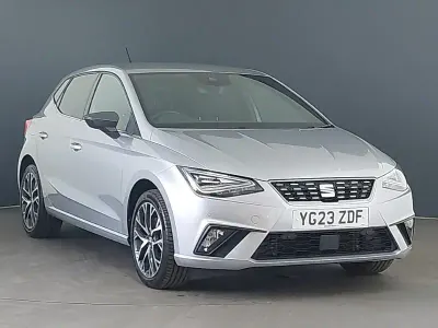Used Seat Ibiza XCELLENCE Lux 110 HP (80 kW) 2023 Silver Hatchback