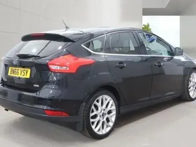 Used Ford Focus Titanium X 125 HP (91 kW) 2016 Black Hatchback