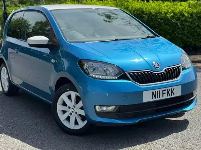 Used Skoda Citigo Colour Edition 60 HP (44 kW) 2017 Blue Hatchback
