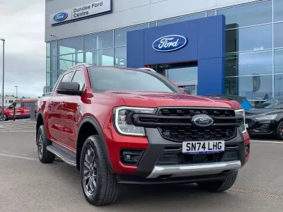 Used Ford Ranger Wildtrack 2024 Red Pickup