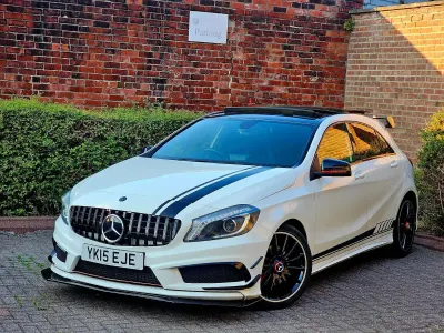 Used Mercedes A200 AMG 2015 White Hatchback