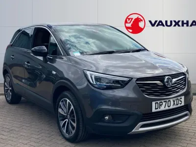 Used Vauxhall Crossland X Elite 131 HP (96 kW) 2020 Grey SUV