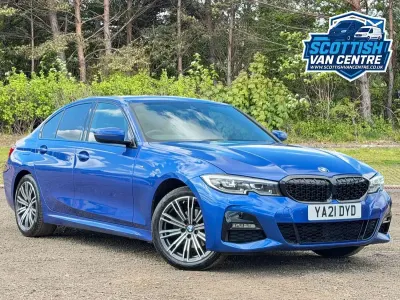 Used BMW 320 M Sport 184 HP (135 kW) 2021 Blue Sedan