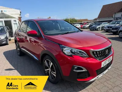 Used Peugeot 3008 Allure 120 HP (88 kW) 2017 Red SUV