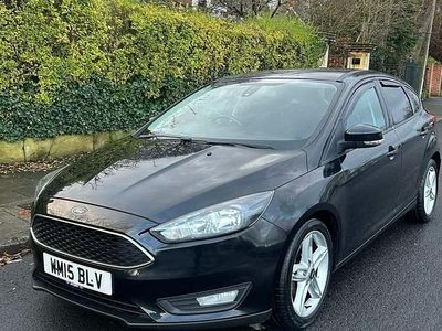 Black Used 2015 Ford Focus Zetec Hatchback | £4,495 (Fair price)