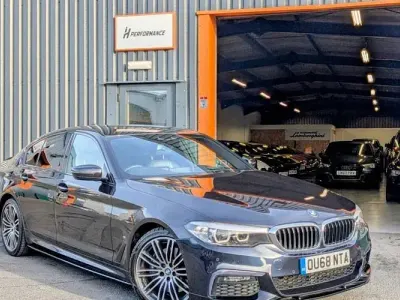 Used BMW 530e M Sport 252 HP (185 kW) 2018 Black Sedan