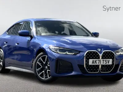 Used BMW 420 Gran Coupé M Sport 181 HP (133 kW) 2021 Blue Coupe