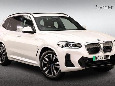 White Used 2022 BMW iX3 M Sport SUV | £31,000 (Fair price)