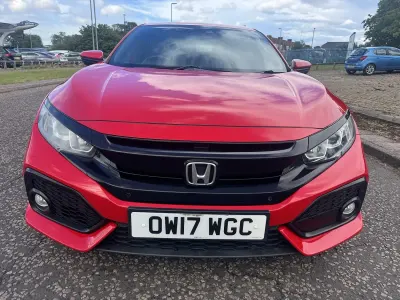 Used Honda Civic SR 129 HP (94 kW) 2017 Red Hatchback