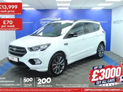 Used Ford Kuga ST-Line 180 HP (132 kW) 2019 White SUV