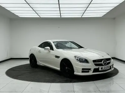 Used Mercedes SLK250 AMG 2012 White Cabriolet