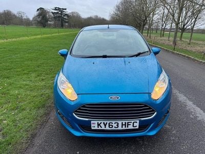 Used Ford Fiesta Zetec 2013 Blue Hatchback