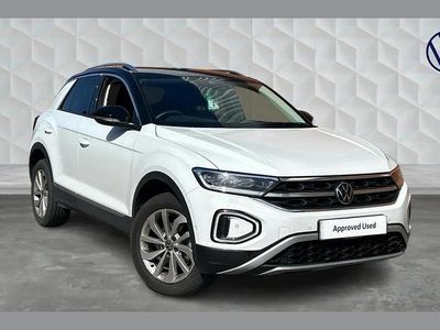 Used VW T-Roc Style 150 HP (110 kW) 2025 White SUV