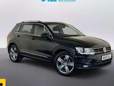 Begagnad VW Tiguan Match 150 HK (110 kW) 2019 Svart SUV