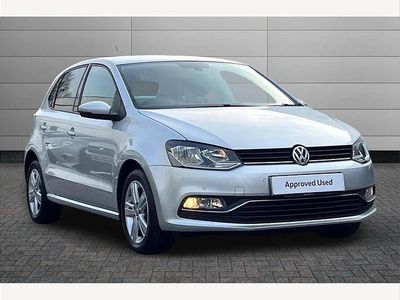 Used VW Polo Edition 90 HP (66 kW) 2017 Reflex silver Hatchback