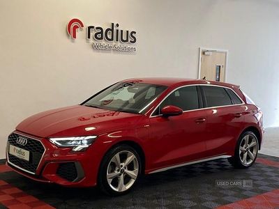 Used Audi A3 e-tron S-Line 2023 Red Hatchback