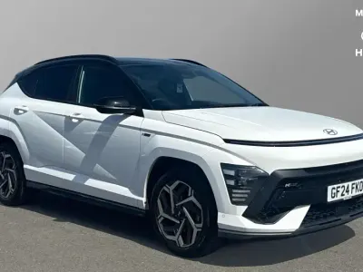 Used Hyundai Kona N Line 141 HP (103 kW) 2024 White SUV
