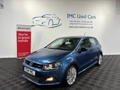 Used VW Polo BlueGT 140 HP (102 kW) 2014 Blue Hatchback