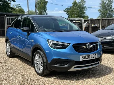 Used Vauxhall Crossland X 2020 Blue SUV
