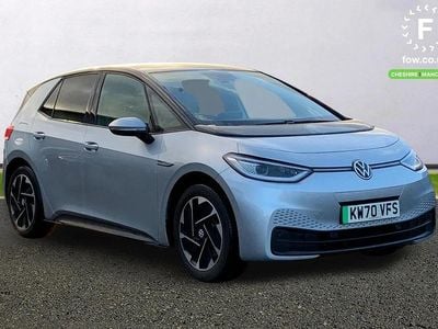 Silver Used 2020 VW ID.3 Comfortline Hatchback | £12,399 (Fair price)