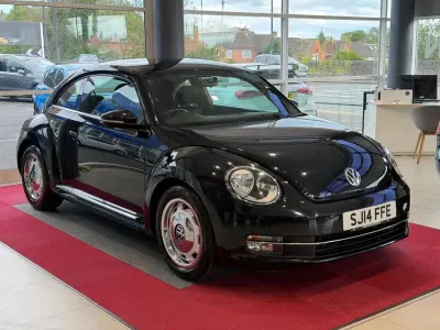 Used VW Beetle Design 160 HP (117 kW) 2014 Black Hatchback