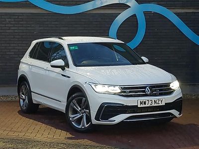 White Used 2023 VW Tiguan R-line Edition SUV | £28,998 (A bit pricey)
