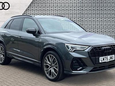 Used Audi Q3 Black Edition 150 HP (110 kW) 2025 Grey SUV