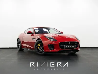 Used Jaguar F-Type R-Dynamic 300 HP (220 kW) 2019 Red Coupe