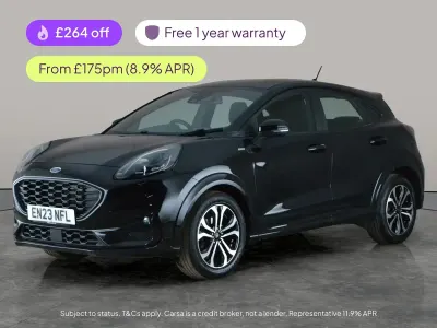 Used Ford Puma ST-Line 125 HP (91 kW) 2023 Black SUV