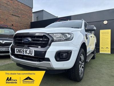 Begagnad Ford Ranger Wildtrack 2019 Vit Pickup