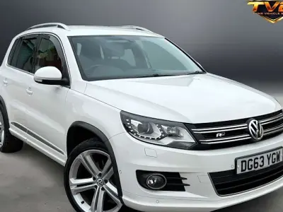 Used VW Tiguan R-line 177 HP (130 kW) 2013 White SUV