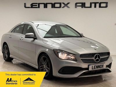 Used Mercedes CLA180 AMG line 122 HP (89 kW) 2018 Silver Sedan