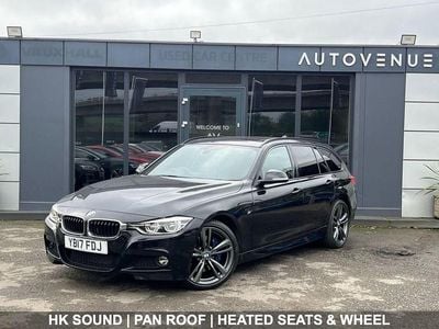 Black Used 2017 BMW 318 M Sport Estate | £15,990 (Expensive)