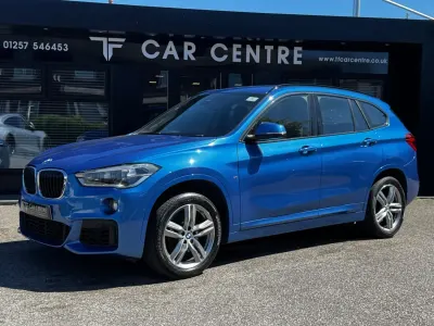 Begagnad BMW X1 M Sport 140 HK (102 kW) 2018 Blå SUV