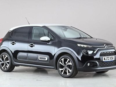 Begagnad Citroën C3 PureTech 83 HK (61 kW) 2022 Svart Halvkombi