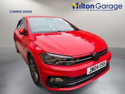 Used VW Polo R-line 115 HP (84 kW) 2018 Red Hatchback