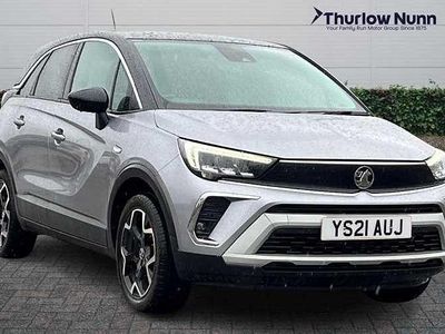 Used Vauxhall Crossland Elite 131 HP (96 kW) 2021 Grey SUV