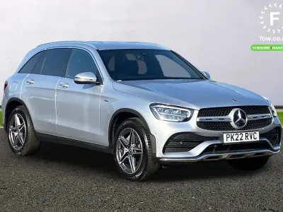Used Mercedes GLC300 AMG line 258 HP (189 kW) 2022 Silver SUV