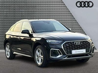 Used Audi Q5 Sportback S-Line 200 HP (147 kW) 2022 Black SUV