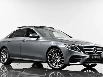 Gebraucht Mercedes E220 AMG Line Premium 194 PS (142 kW) 2018 Grau Limousine