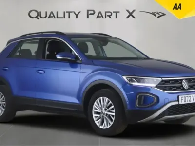 Usado VW T-Roc Life 2023 Azul SUV