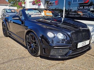 Black Used 2017 Bentley Continental GT Convertible Mulliner Cabriolet | £76,995