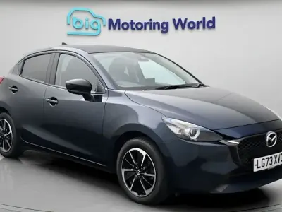 Used Mazda 2 Homura-Aka 116 HP (85 kW) 2023 Blue Hatchback