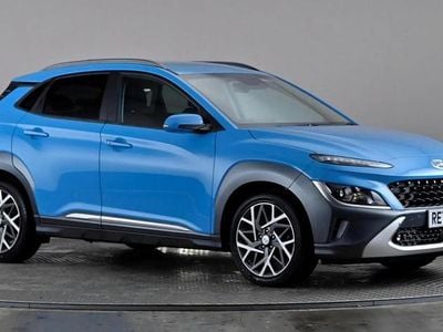 Blue Used 2022 Hyundai Kona Premium SUV | £13,998 (Fair price)