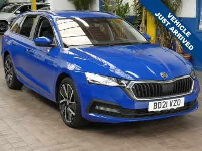Używany Skoda Octavia SE Technology 2021 Niebieski Kombi