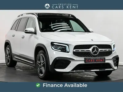 Used Mercedes GLB220 AMG line 190 HP (139 kW) 2022 White SUV