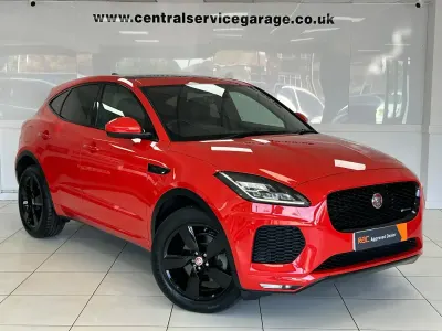Used Jaguar E-Pace Chequered Flag 150 HP (110 kW) 2020 Red SUV